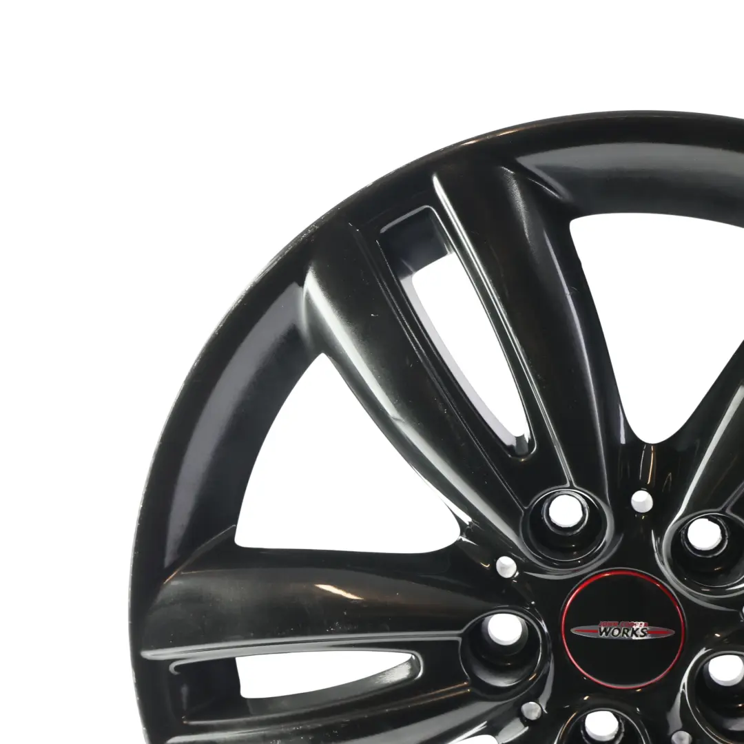 Alloy Rim 17" ET:54 7J Track Spoke 562 to Mini Cooper F55 F56 Black Wheel with Part number 6866366 Mini Cooper F55 F56 Black Wheel Alloy Rim 17" ET:54 7J Track Spoke 562 - SKU 6866366-3 - Part number 6866366