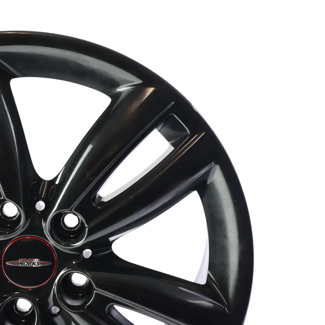 Alloy Rim 17" ET:54 7J Track Spoke 562 to Mini Cooper F55 F56 Black Wheel with Part number 6866366 Mini Cooper F55 F56 Black Wheel Alloy Rim 17" ET:54 7J Track Spoke 562 - SKU 6866366-3 - Part number 6866366