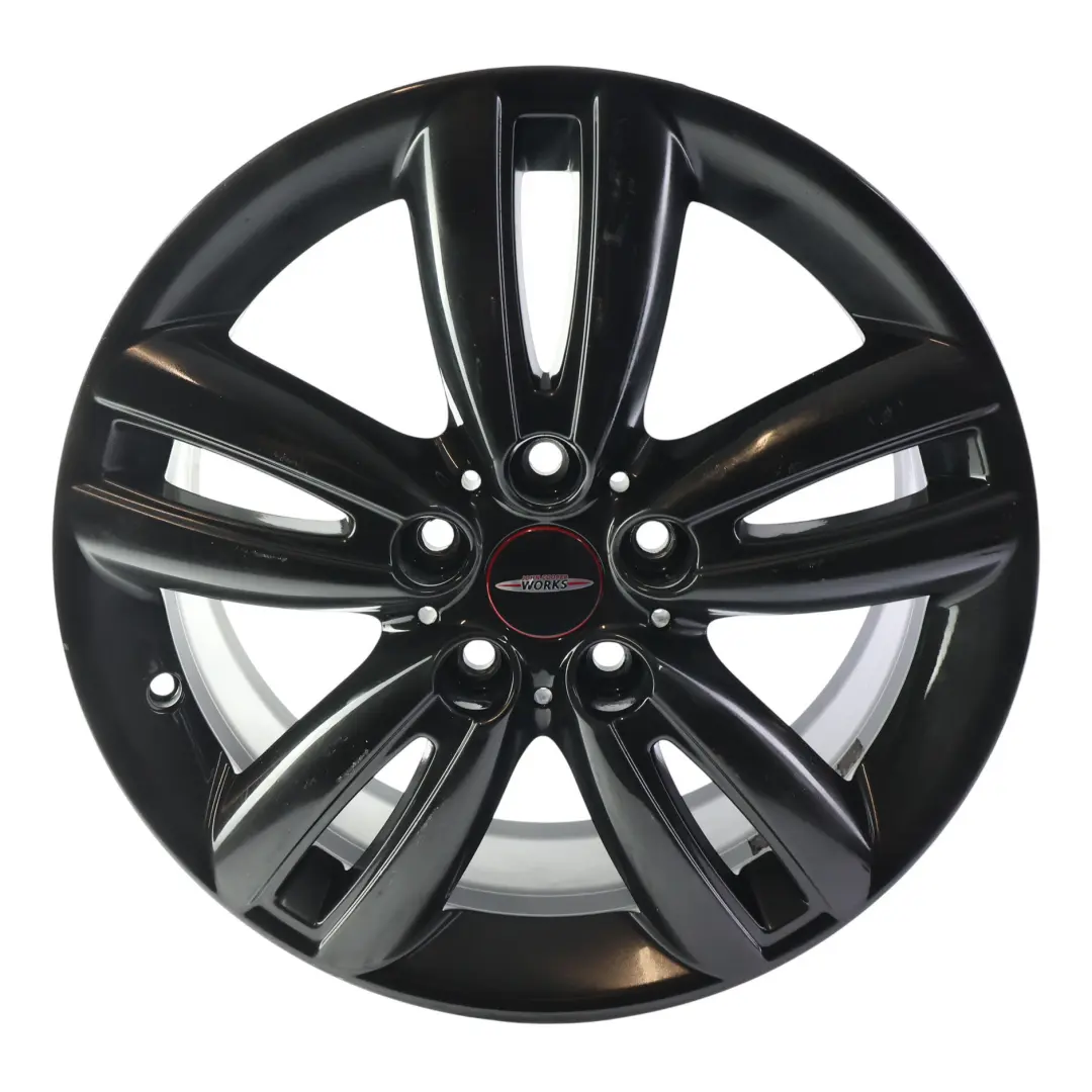Alloy Rim 17" ET:54 7J Track Spoke 562 to Mini Cooper F55 F56 Black Wheel with Part number 6866366 Mini Cooper F55 F56 Black Wheel Alloy Rim 17" ET:54 7J Track Spoke 562 - SKU 6866366-4 - Part number 6866366