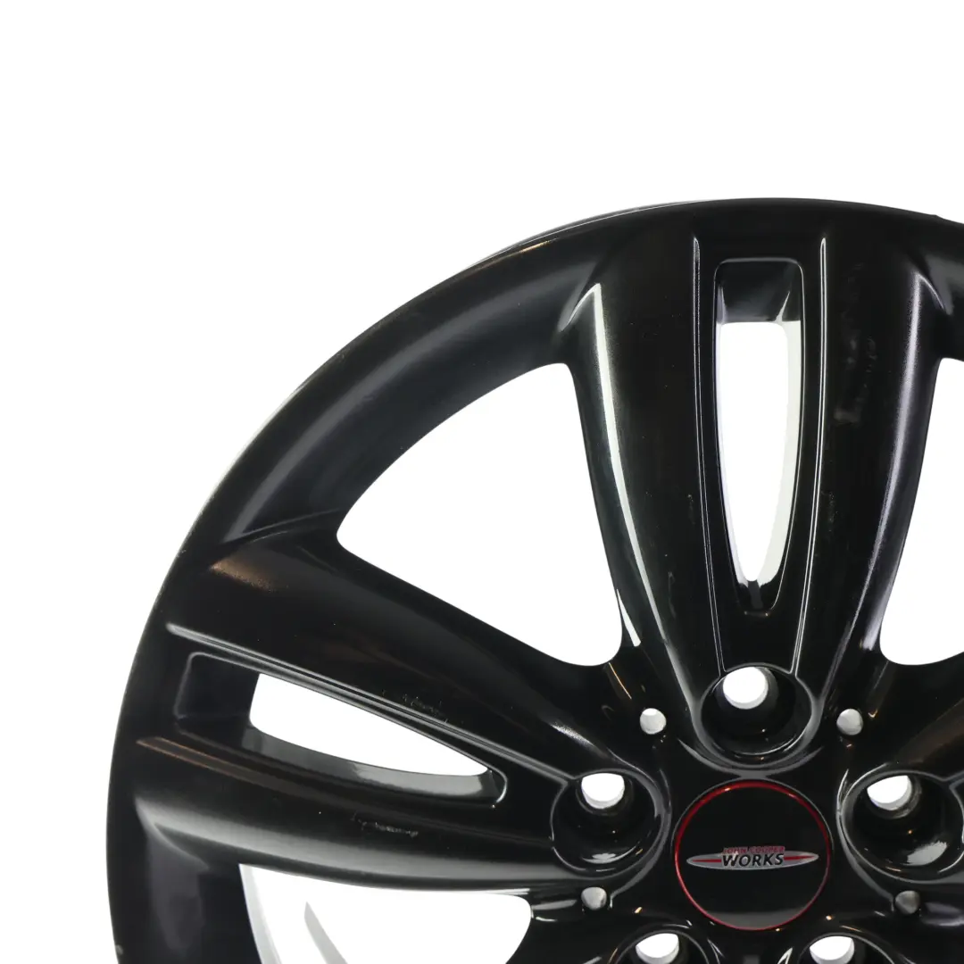 Mini Cooper F55 F56 Black Wheel Alloy Rim 17" ET:54 7J Track Spoke 562 - SKU 6866366-4 - Part number 6866366