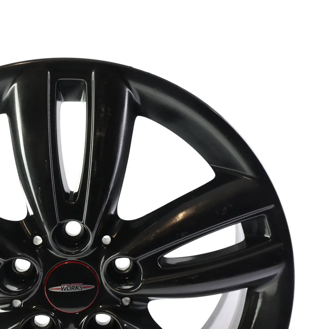 Alloy Rim 17" ET:54 7J Track Spoke 562 to Mini Cooper F55 F56 Black Wheel with Part number 6866366 Mini Cooper F55 F56 Black Wheel Alloy Rim 17" ET:54 7J Track Spoke 562 - SKU 6866366-4 - Part number 6866366