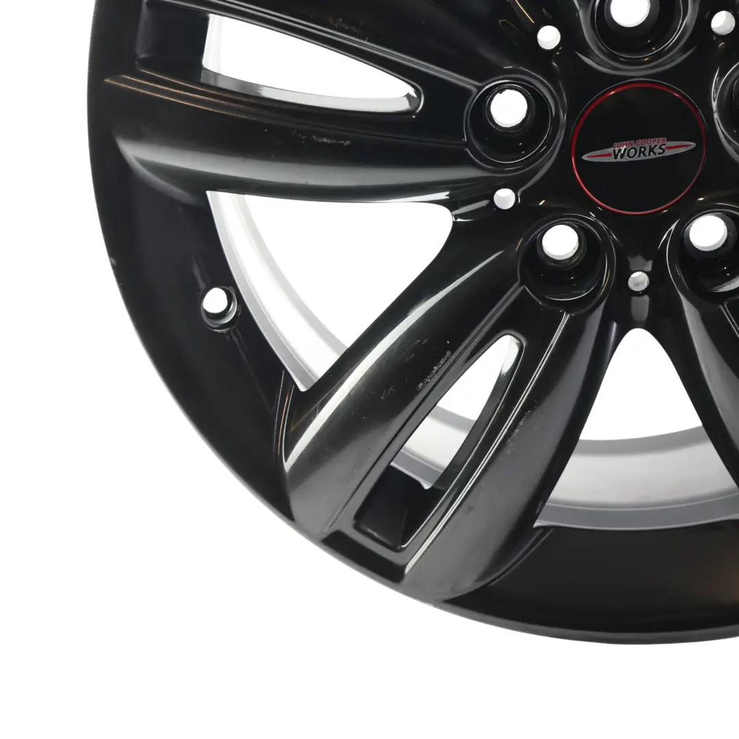 Alloy Rim 17" ET:54 7J Track Spoke 562 to Mini Cooper F55 F56 Black Wheel with Part number 6866366 Mini Cooper F55 F56 Black Wheel Alloy Rim 17" ET:54 7J Track Spoke 562 - SKU 6866366-4 - Part number 6866366