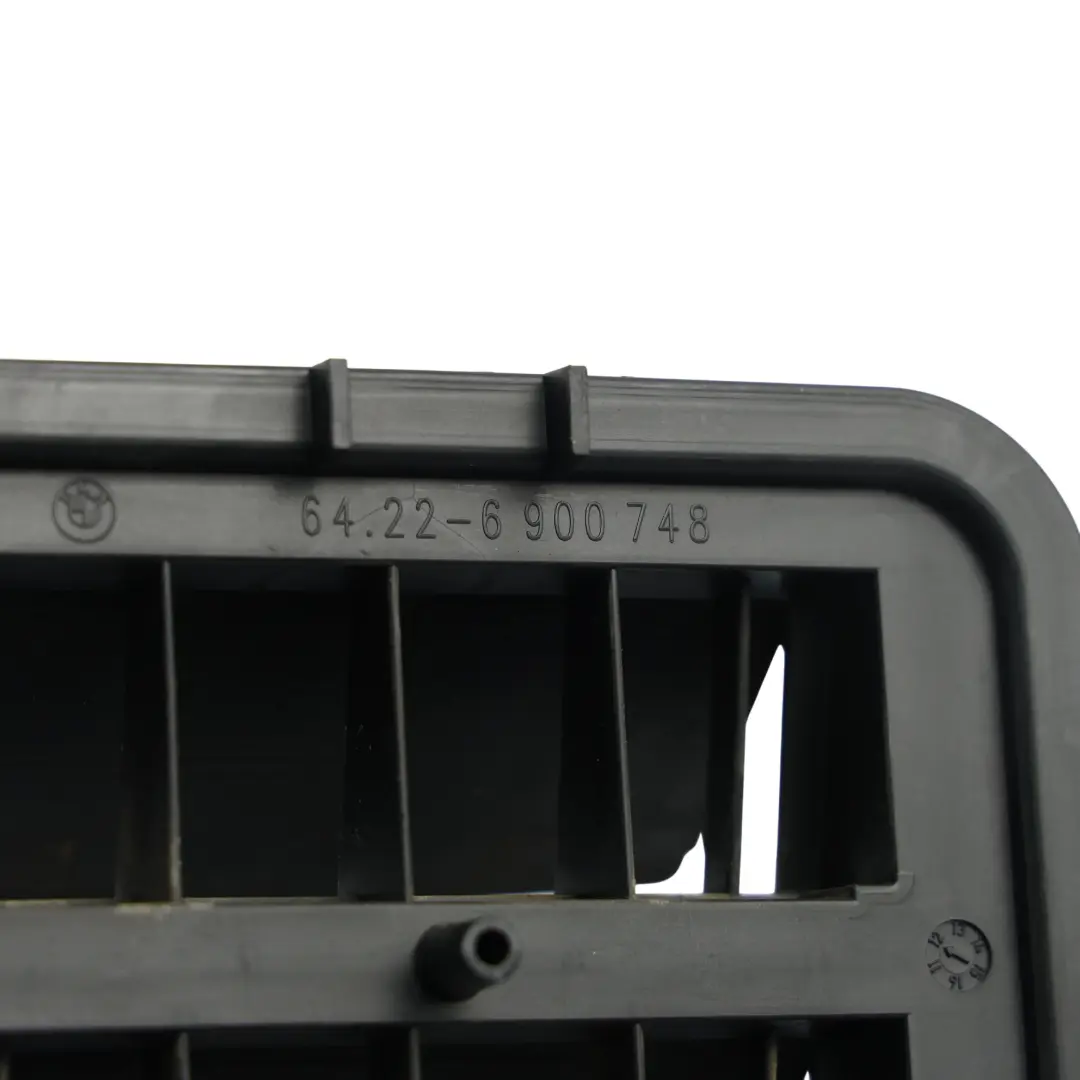 Ventilation Boot Vent Cassette Filter Cover Panel to BMW E81 E87 Rear with Part number 6900748 BMW E81 E87 Rear Ventilation Boot Vent Cassette Filter Cover Panel - SKU 6900748-1 - Part number 6900748