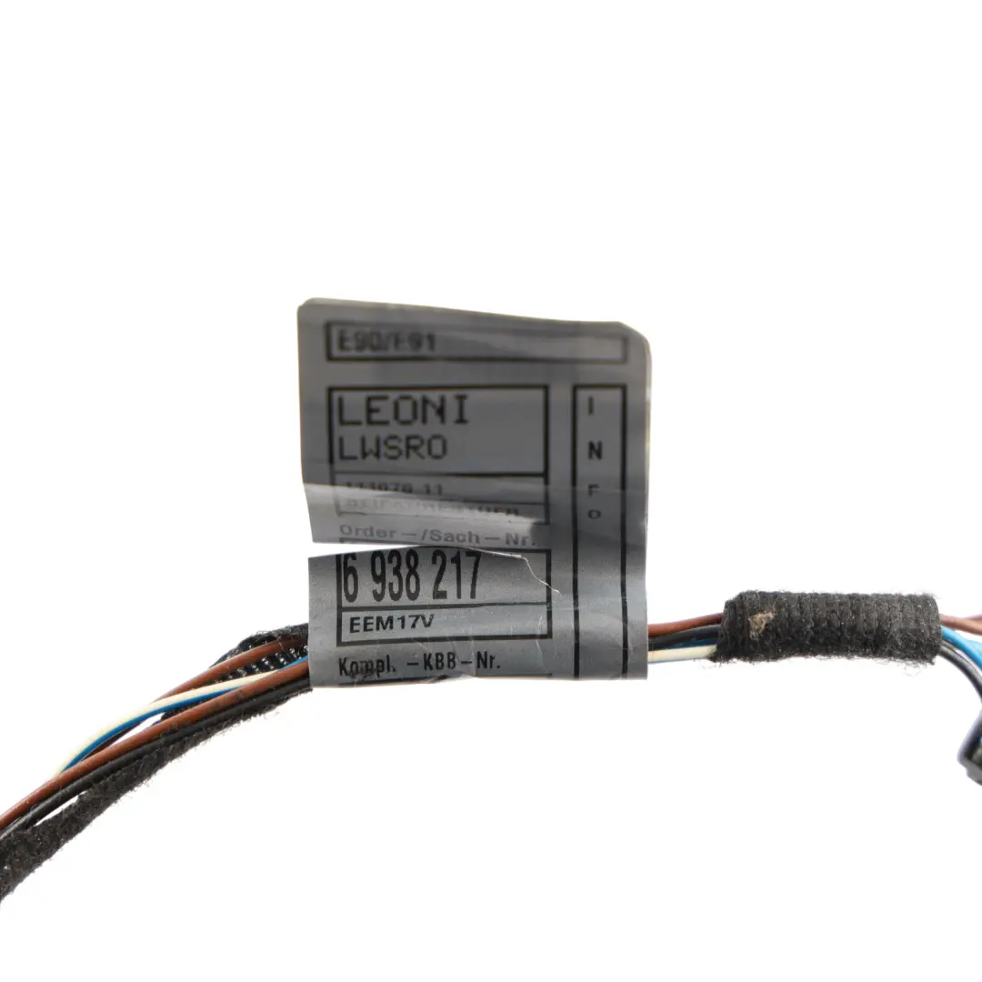 Wiring Loom Front Door Left Passenger Side to BMW 3 Series E90 E91 M3 with Part number 6947094 BMW 3 Series E90 E91 M3 Wiring Loom Front Door Left Passenger Side - SKU 6938218 - Part number 6947094