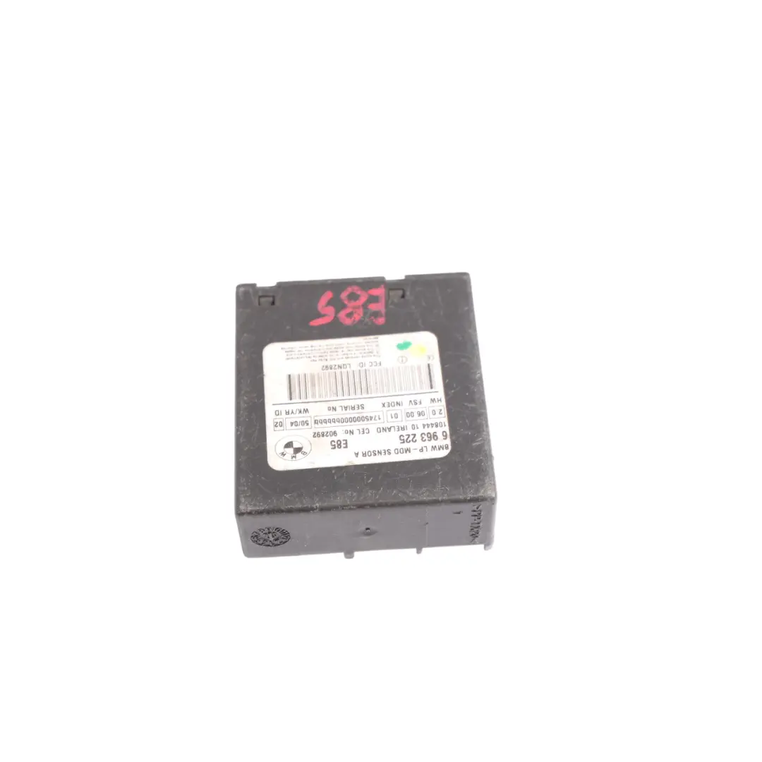 Moduł Sterownik Czujnika Alarmu do BMW Z3 E36 Z4 E85 o numerze 6963225 BMW Z3 E36 Z4 E85 Moduł Sterownik Czujnika Alarmu - SKU 6963225 - Numer Części 6963225