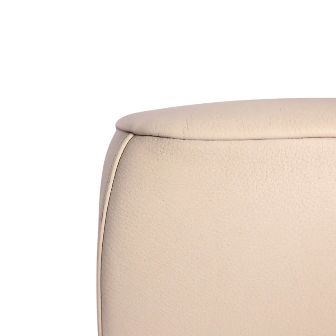 BMW E93 Convertible Seat Headrest Leather Cream Beige Front Left N/S - SKU 6989959-1 - Part number 6989959