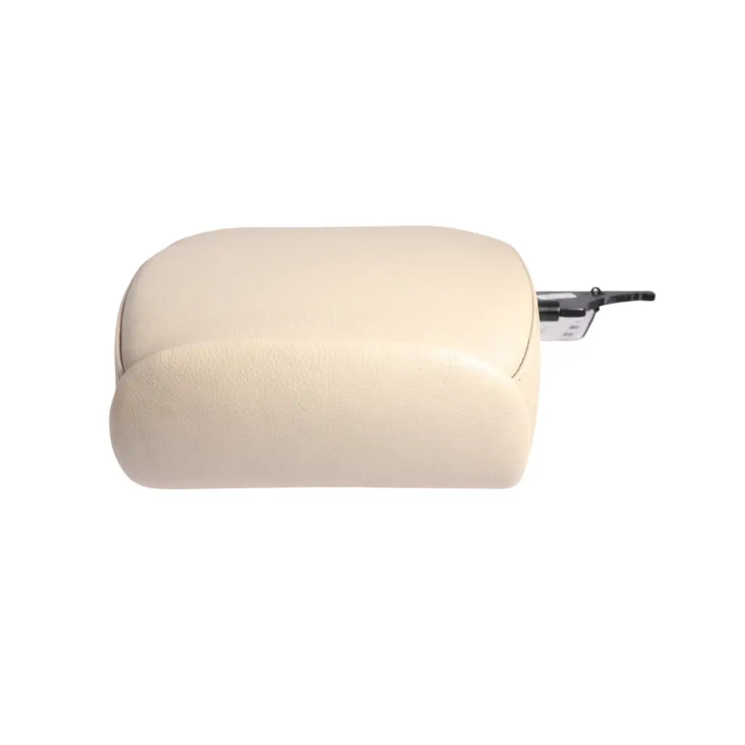 Headrest Leather Cream Beige Front Left N/S to BMW E93 Convertible Seat with Part number 6989959 BMW E93 Convertible Seat Headrest Leather Cream Beige Front Left N/S - SKU 6989959-1 - Part number 6989959
