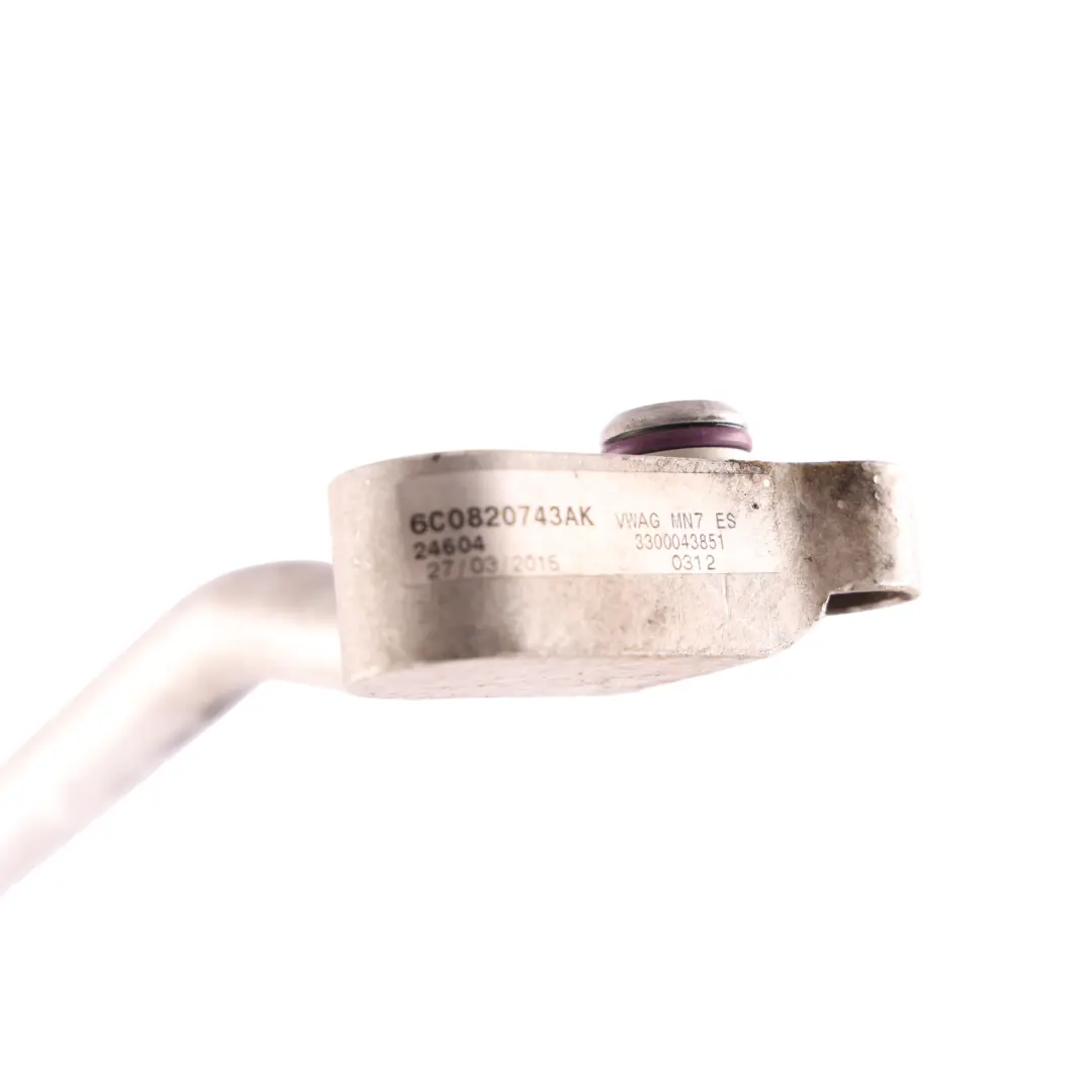 Audi S1 S1 8X Air Conditioning AC Hose Pipe 2.0 TFSI Quattro - SKU 6C0820743AK - Part number 6C0820743AK