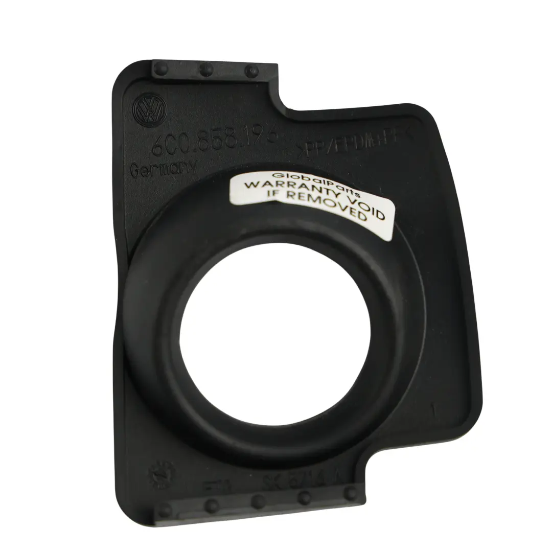 Steering Column Bottom Cover Trim Base Grommet to VW Volkswagen Polo 6R with Part number 6C0858196 VW Volkswagen Polo 6R Steering Column Bottom Cover Trim Base Grommet - SKU 6C0858196 - Part number 6C0858196