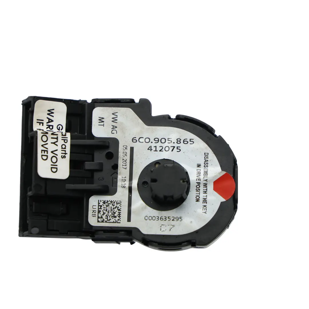 Volkswagen Polo 6R Seat Ibiza Mk4 Ignition Switch Barrel Lock Control - SKU 6C0905865 - Part number 6C0905865