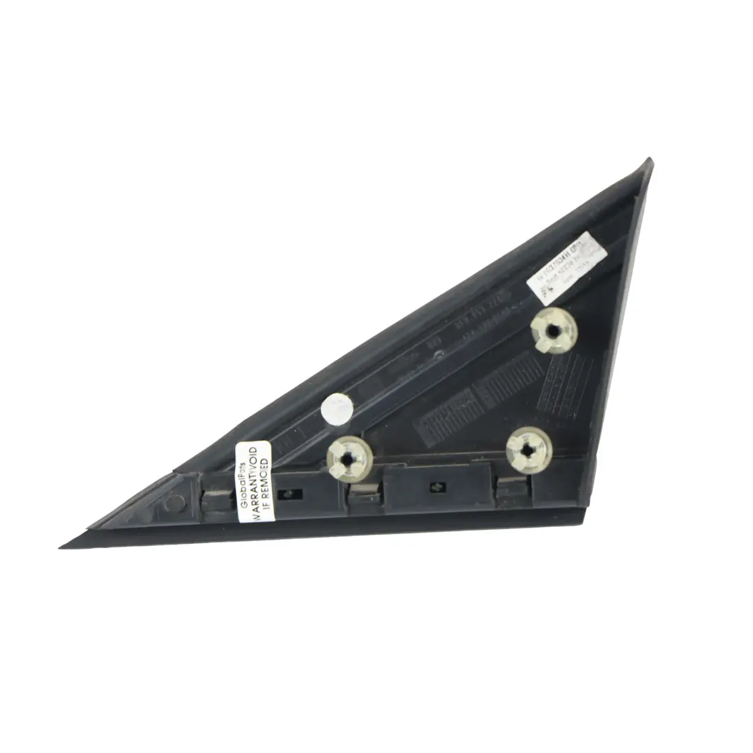 Seat Ibiza Mk5 Front Wing Triangle Cover Trim Corner Black Right O/S - SKU 6F0853274G - Part number 6F0853274G