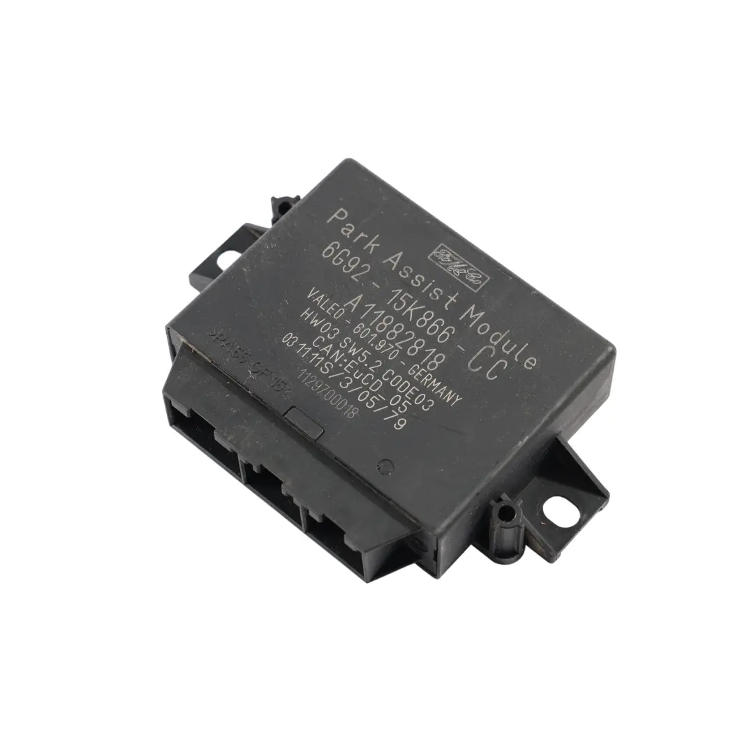 Ford Transit Mk7 PDC Parking Sensor Aid Control Unit Module - SKU 6G92-15K866-CC - Part number 6G92-15K866-CC