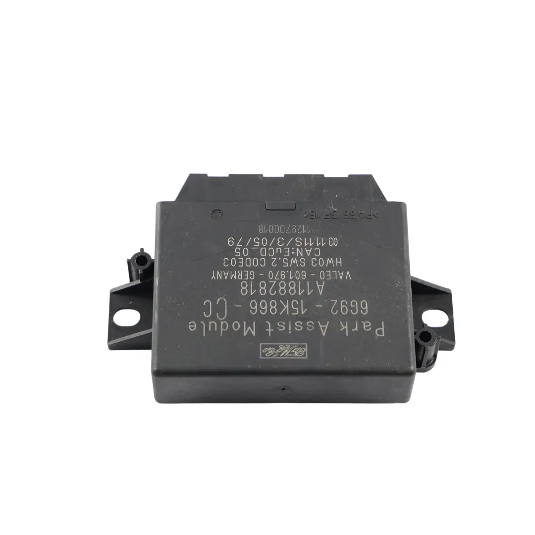 Module Capteur Aide Stationnement PDC pour Ford Transit MK7 à propos du numéro de pièce 6G92-15K866-CC Ford Transit MK7 Module Capteur Aide Stationnement PDC - SKU 6G92-15K866-CC - Numéro de pièce 6G92-15K866-CC