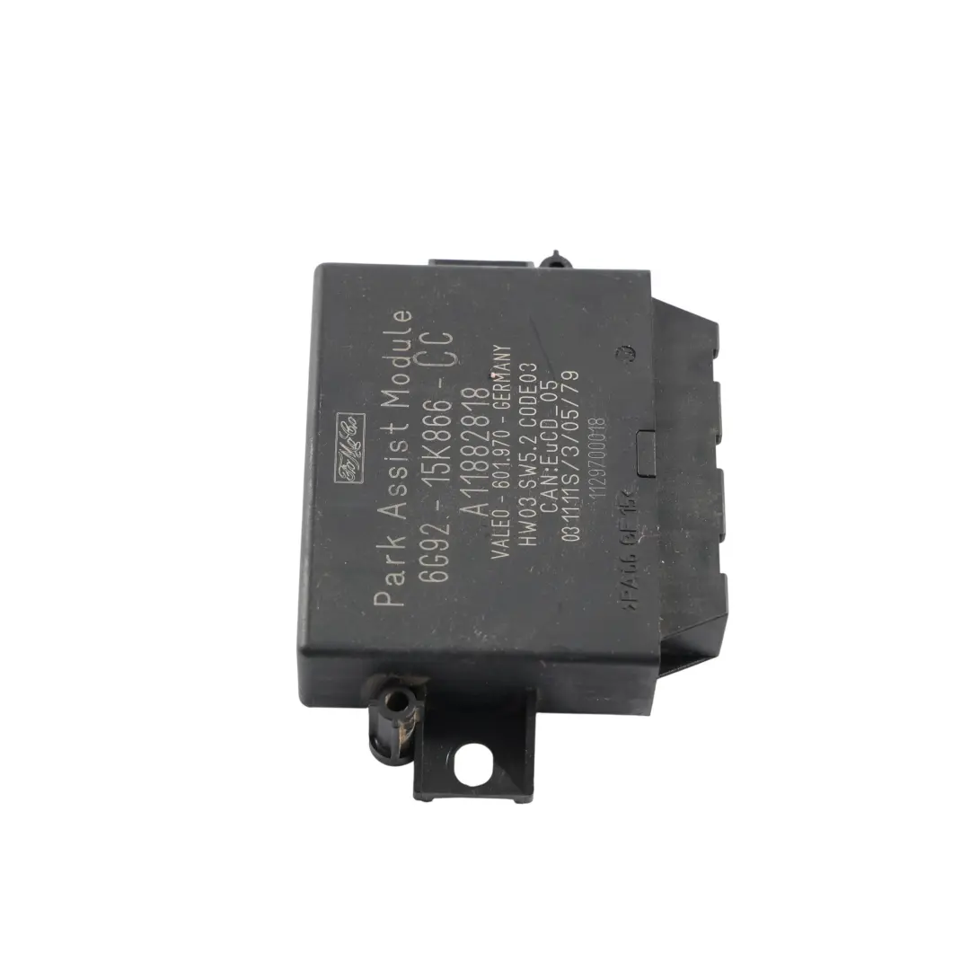 Module Capteur Aide Stationnement PDC pour Ford Transit MK7 à propos du numéro de pièce 6G92-15K866-CC Ford Transit MK7 Module Capteur Aide Stationnement PDC - SKU 6G92-15K866-CC - Numéro de pièce 6G92-15K866-CC