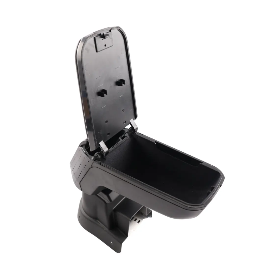 Seat Ibiza FR 6J Center Console Front Armrest Leather Black - SKU 6J0863265 - Part number 6J0863265
