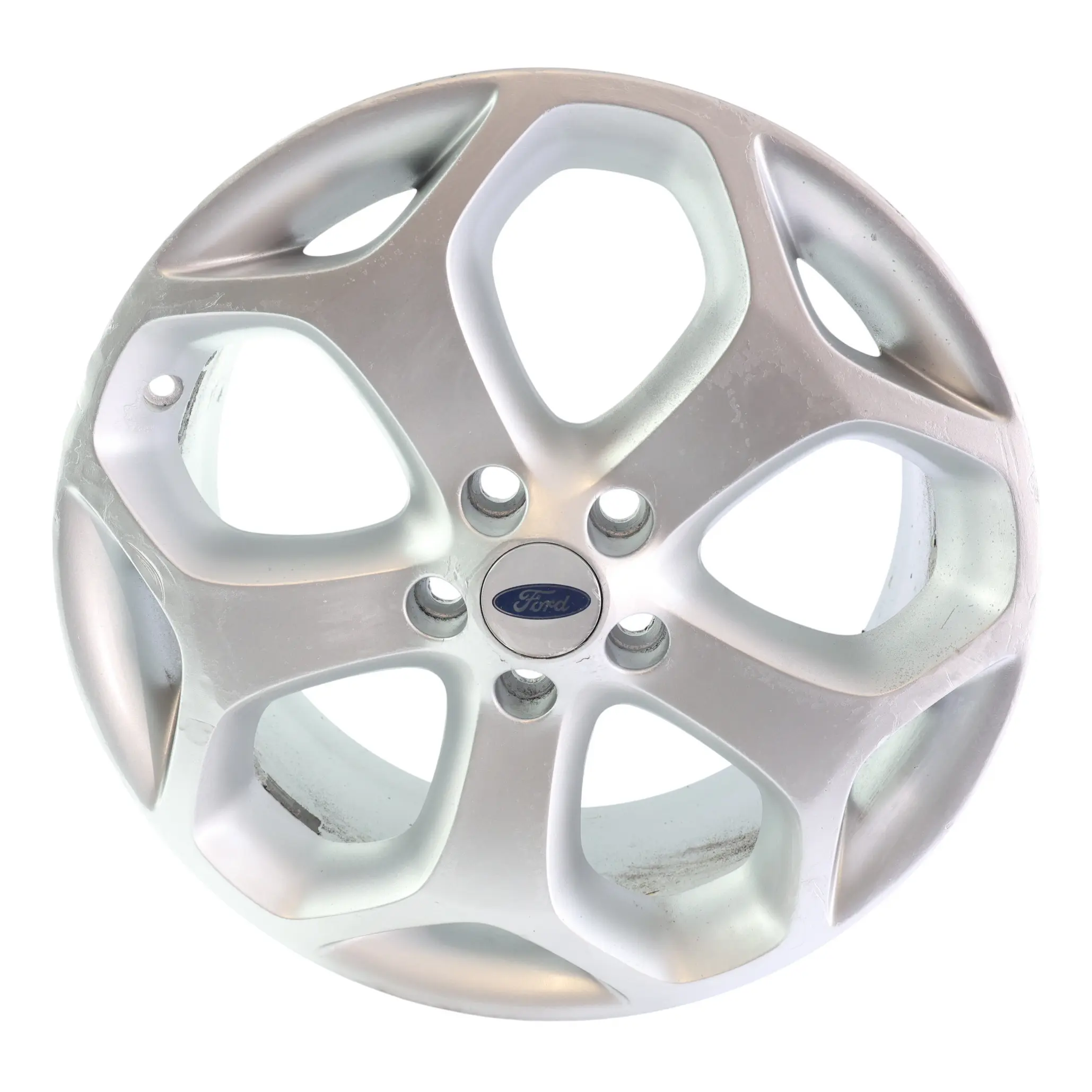 Ford Focus Mk2 Alloy Wheel Rim Silver ST 18" 8J ET52.5 6M5J-1007-AB