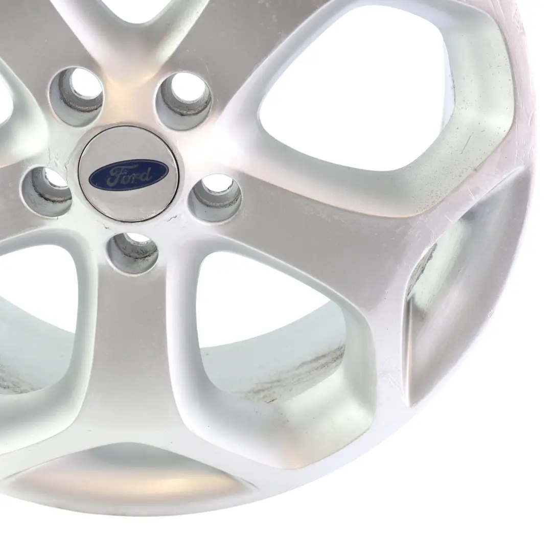Ford Focus Mk2 Alloy Wheel Rim Silver ST 18" 8J ET52.5 - SKU 6M5J-1007-AB-1 - Part number 6M5J-1007-AB