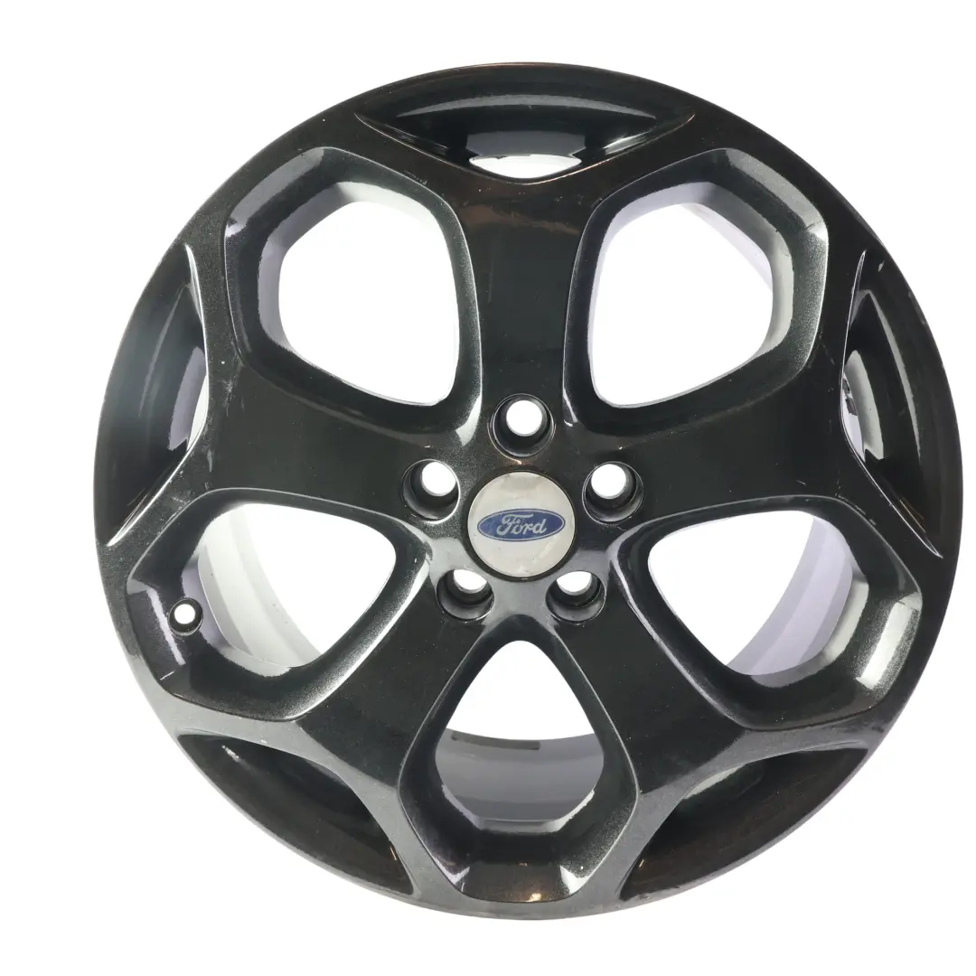 Mk2 ST Grey Alloy Wheel Rim 18" 8J ET52.5 to Ford Focus with Part number 6M5J-1007-AB Ford Focus Mk2 ST Grey Alloy Wheel Rim 18" 8J ET52.5 - SKU 6M5J-1007-AB-5 - Part number 6M5J-1007-AB