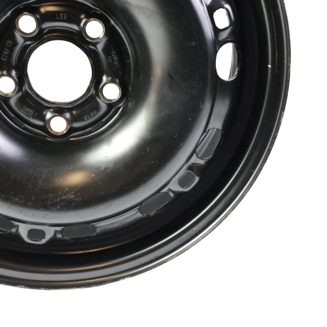MK4 Reserverad Stahlfelge 15" 6J ET:43 für Volkswagen Polo mit Teilenummer 6Q0601027Q Volkswagen Polo MK4 Reserverad Stahlfelge 15" 6J ET:43 - SKU 6Q0601027Q - Teilenummer 6Q0601027Q
