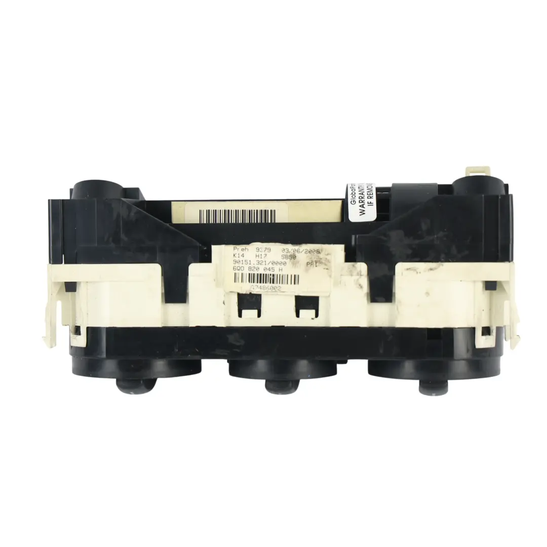 Volkswagen Polo 9N Heater Control Panel Air Conditioning A/C Button 6Q0819445 - SKU 6Q0820045H - Part number 6Q0820045H