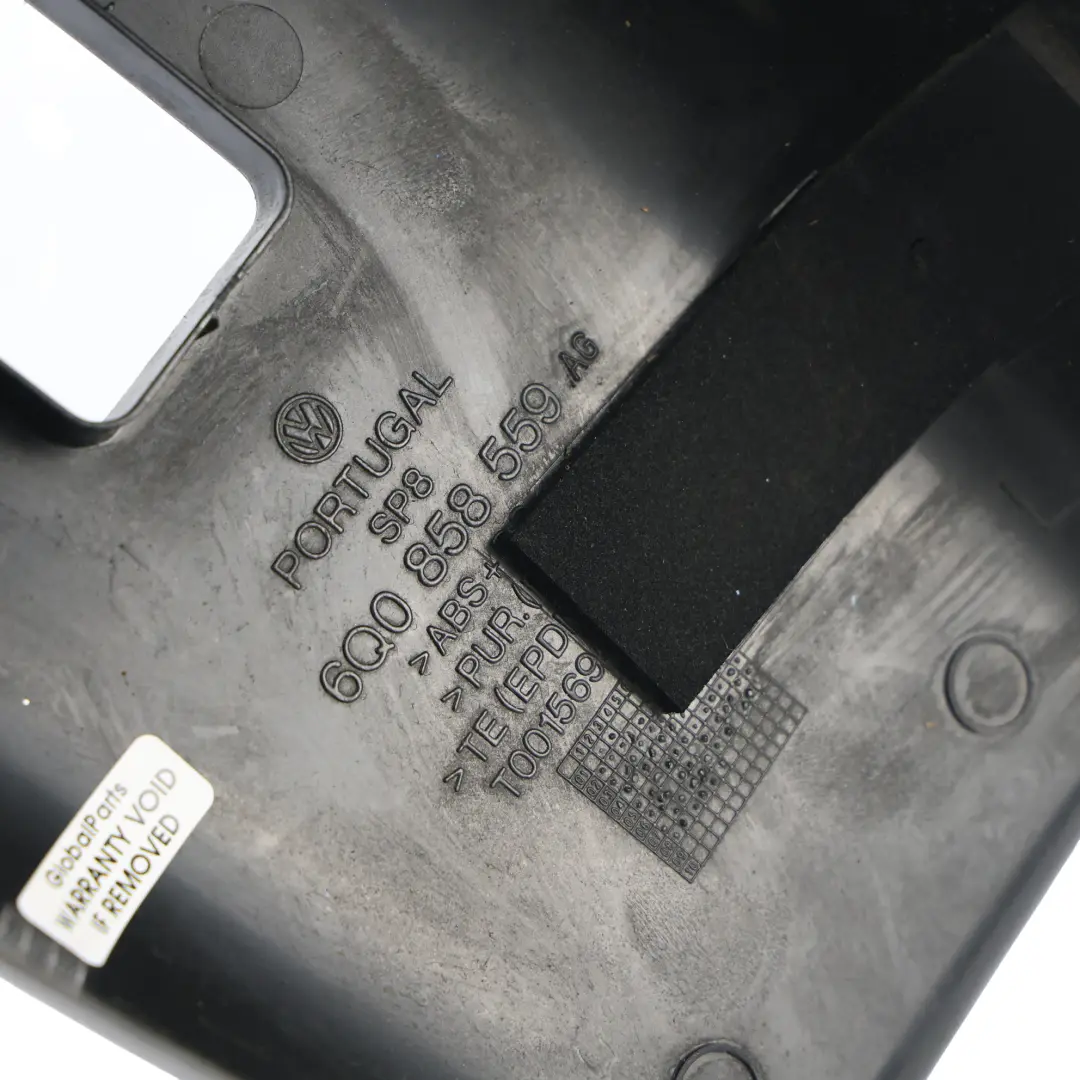 Volkswagen Polo 9N Steering Column Cover Trim Shroud Cowl Lower - SKU 6Q0858559AG - Part number 6Q0858559AG
