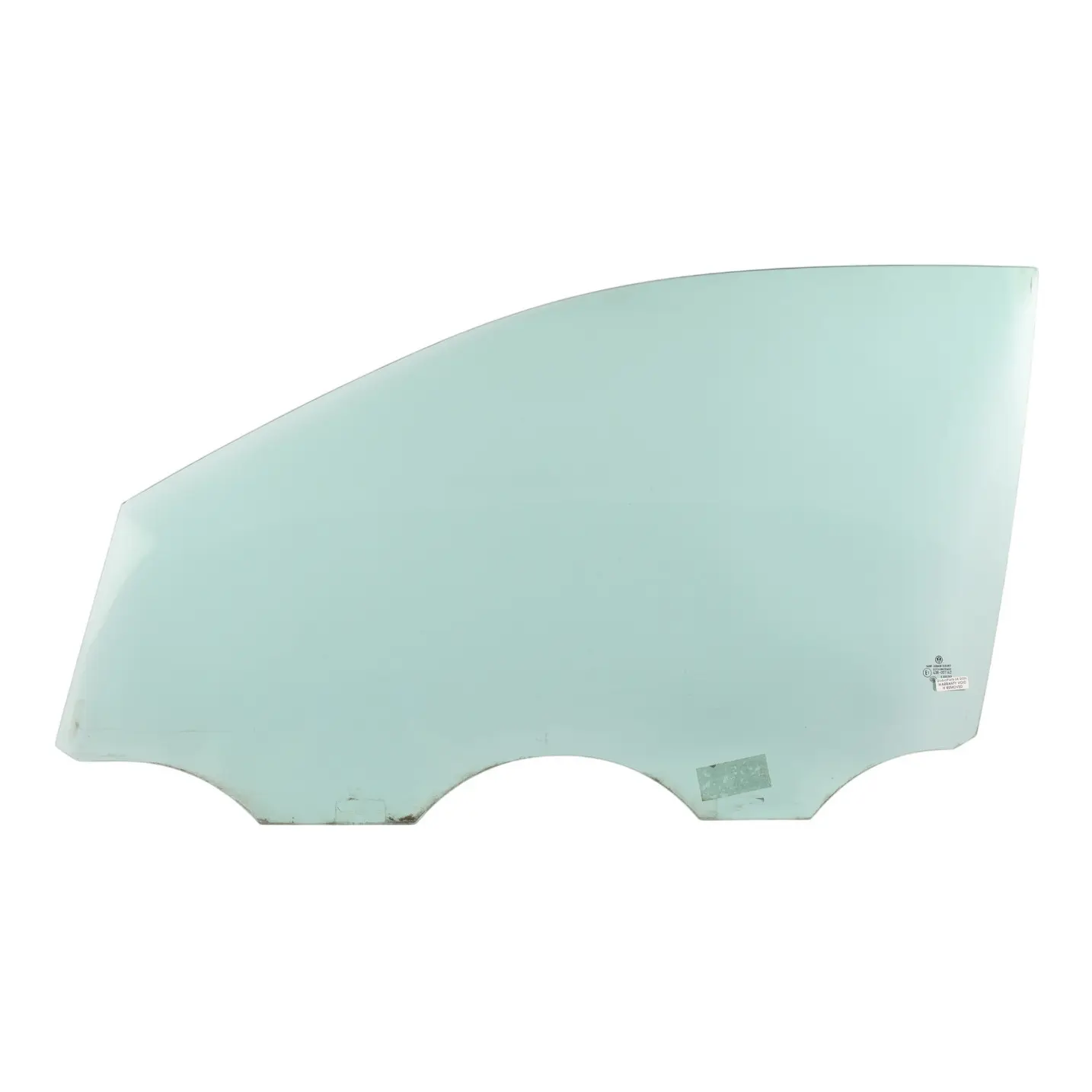 Volkswagen Polo 9N Front Door Window Glass Glazing Left N/S AS2 Green 6Q4845201C