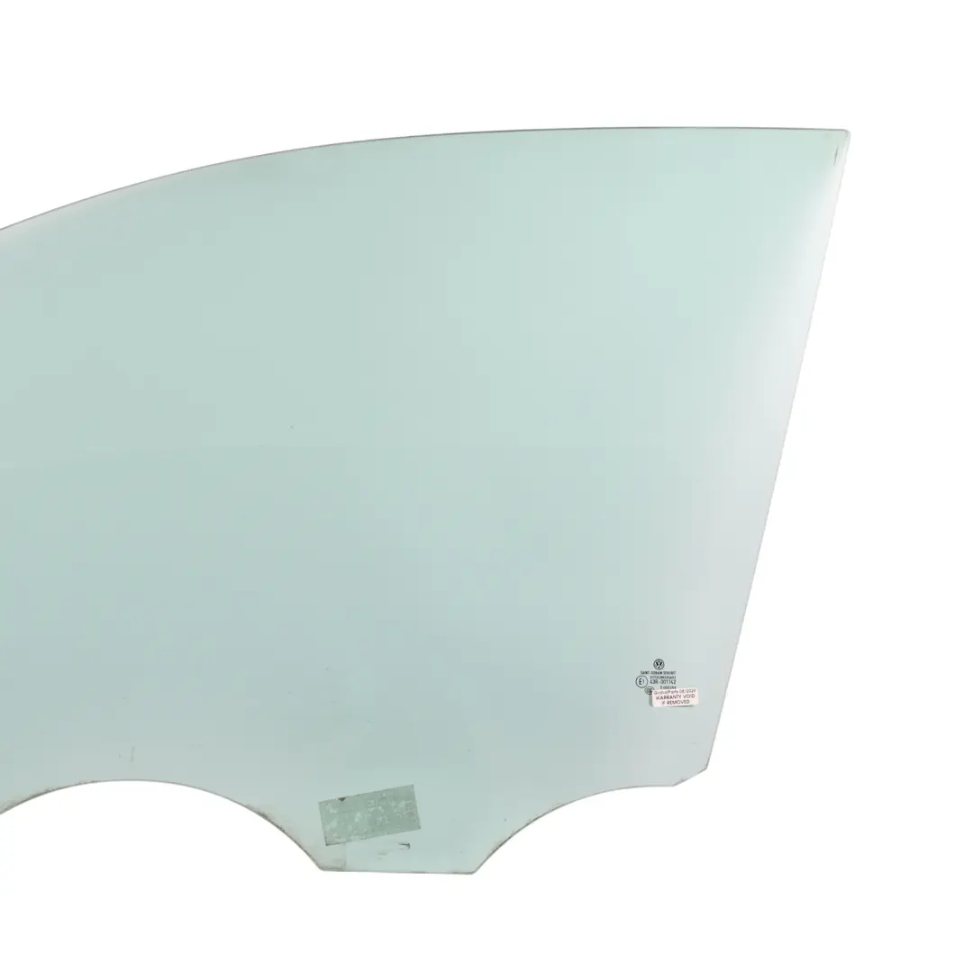 Volkswagen Polo 9N Front Door Window Glass Glazing Left N/S AS2 Green - SKU 6Q4845201C - Part number 6Q4845201C