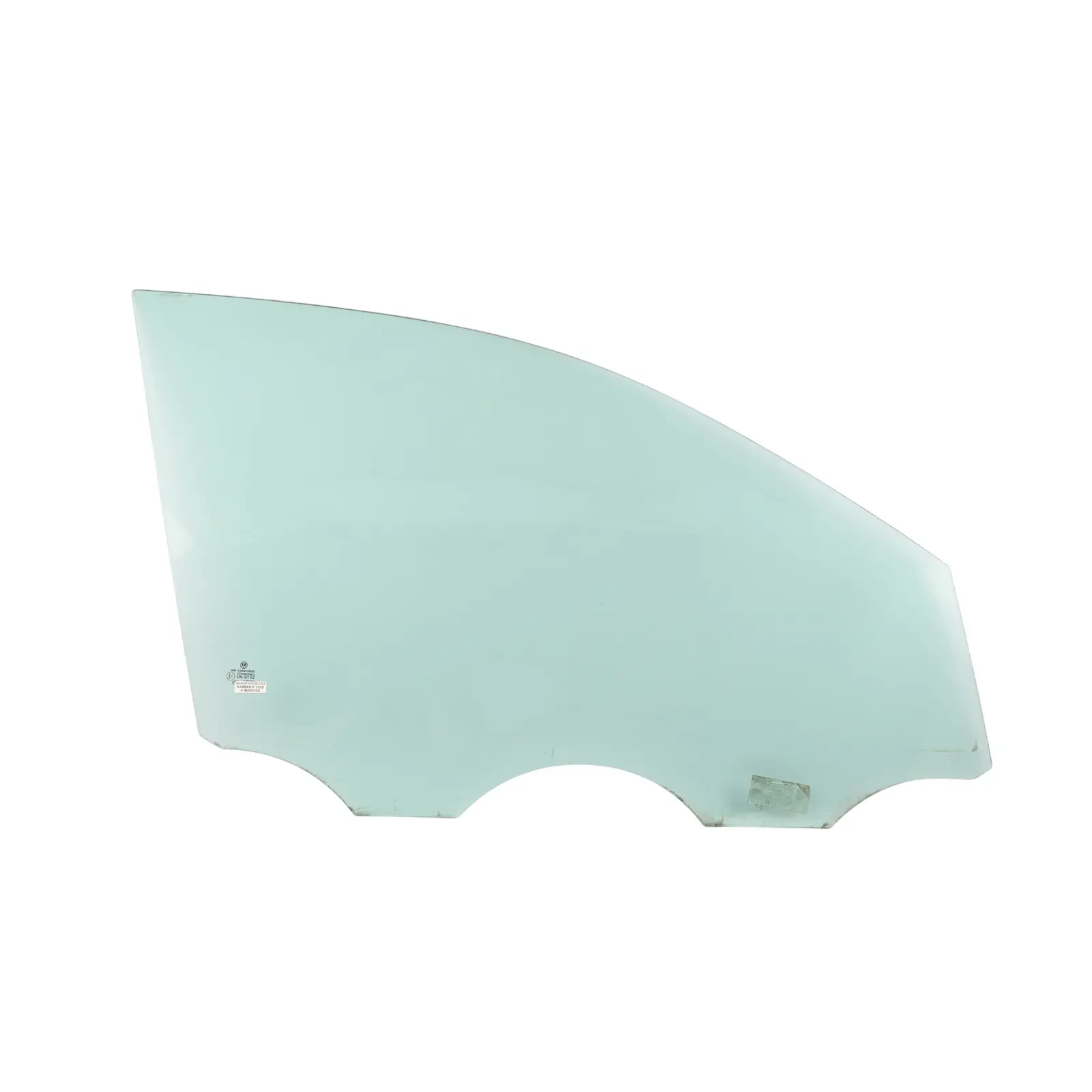 VW Polo 9N Front Door Window Glass Glazing Right O/S AS2 Green 6Q4845202C