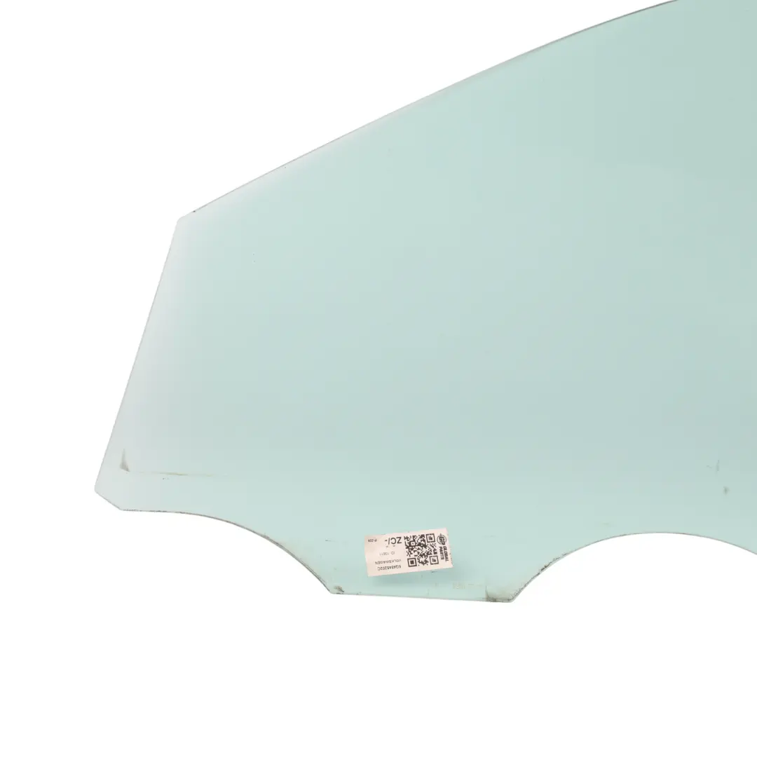 VW Polo 9N Front Door Window Glass Glazing Right O/S AS2 Green - SKU 6Q4845202C - Part number 6Q4845202C