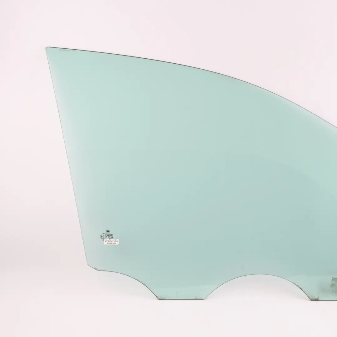 VW Polo 9N Front Door Window Glass Glazing Right O/S AS2 Green - SKU 6Q4845202C - Part number 6Q4845202C