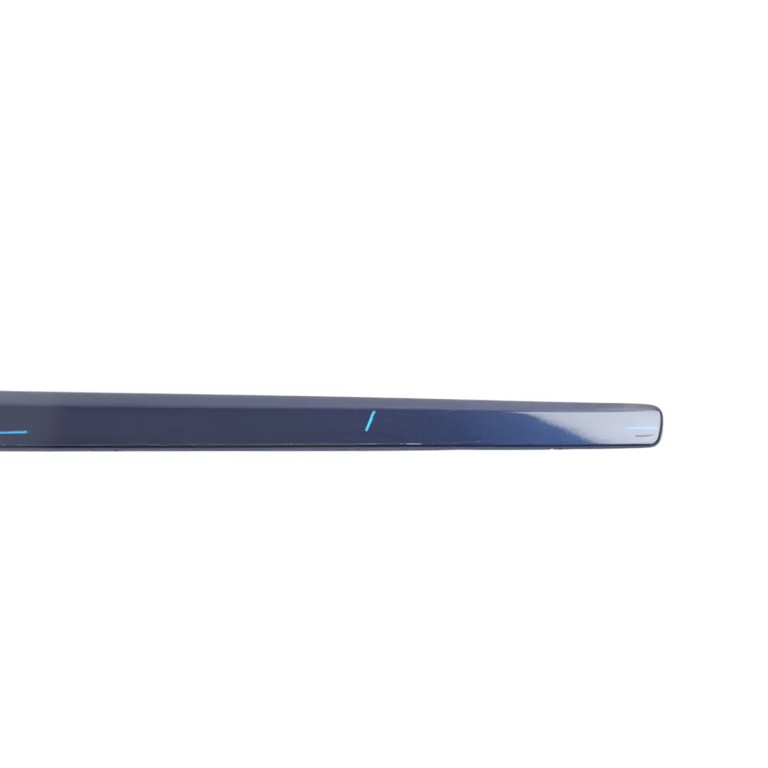 VW Polo 9N 5Dr Front Door Trim Strip Right O/S Shadow Blue - D5Q - SKU 6Q4853516A-SHBL - Part number 6Q4853516A