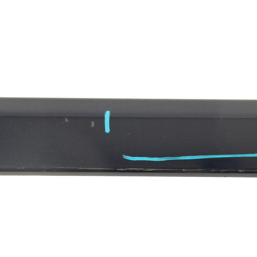 VW Polo 9N 5Dr Front Door Trim Strip Right O/S Shadow Blue - D5Q - SKU 6Q4853516A-SHBL - Part number 6Q4853516A