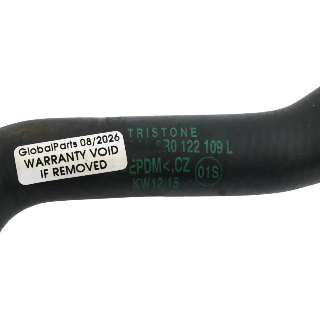 Mk5 Water Coolant Pipe Hose Line 2.0 TFSI to Audi S1 8X VW Polo GTI with Part number 6R0122109L Audi S1 8X VW Polo GTI Mk5 Water Coolant Pipe Hose Line 2.0 TFSI - SKU 6R0122109L - Part number 6R0122109L