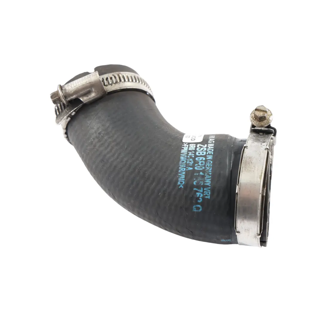 Skoda Fabia MK2 Audi A1 8X 1.4 TSI Turbo Ladeluftkühler Schlauch - SKU 6R0145762Q - Teilenummer 6R0145762Q