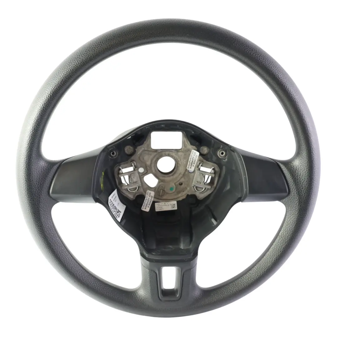 Volkswagen Polo MK5 6R Volant 3 Branches Cuir Noir - SKU 6R0419091H - Numéro de pièce 6R0419091H