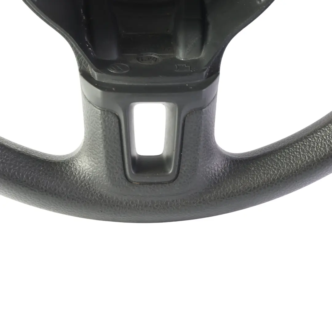 MK5 6R Steering Wheel 3 Spoke Black Leather to VW Volkswagen Polo with Part number 6R0419091H VW Volkswagen Polo MK5 6R Steering Wheel 3 Spoke Black Leather - SKU 6R0419091H - Part number 6R0419091H