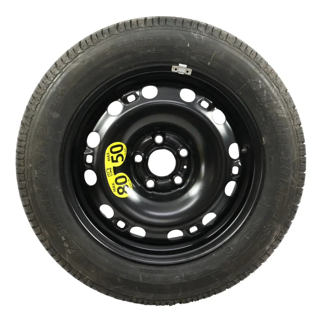 Mk5 6R Koło Zapasowe Stalowe R15 Opona 185/60 do Volkswagen Polo o numerze 6R0601027E Volkswagen Polo Mk5 6R Koło Zapasowe Stalowe R15 Opona 185/60 - SKU 6R0601027E-1 - Numer Części 6R0601027E