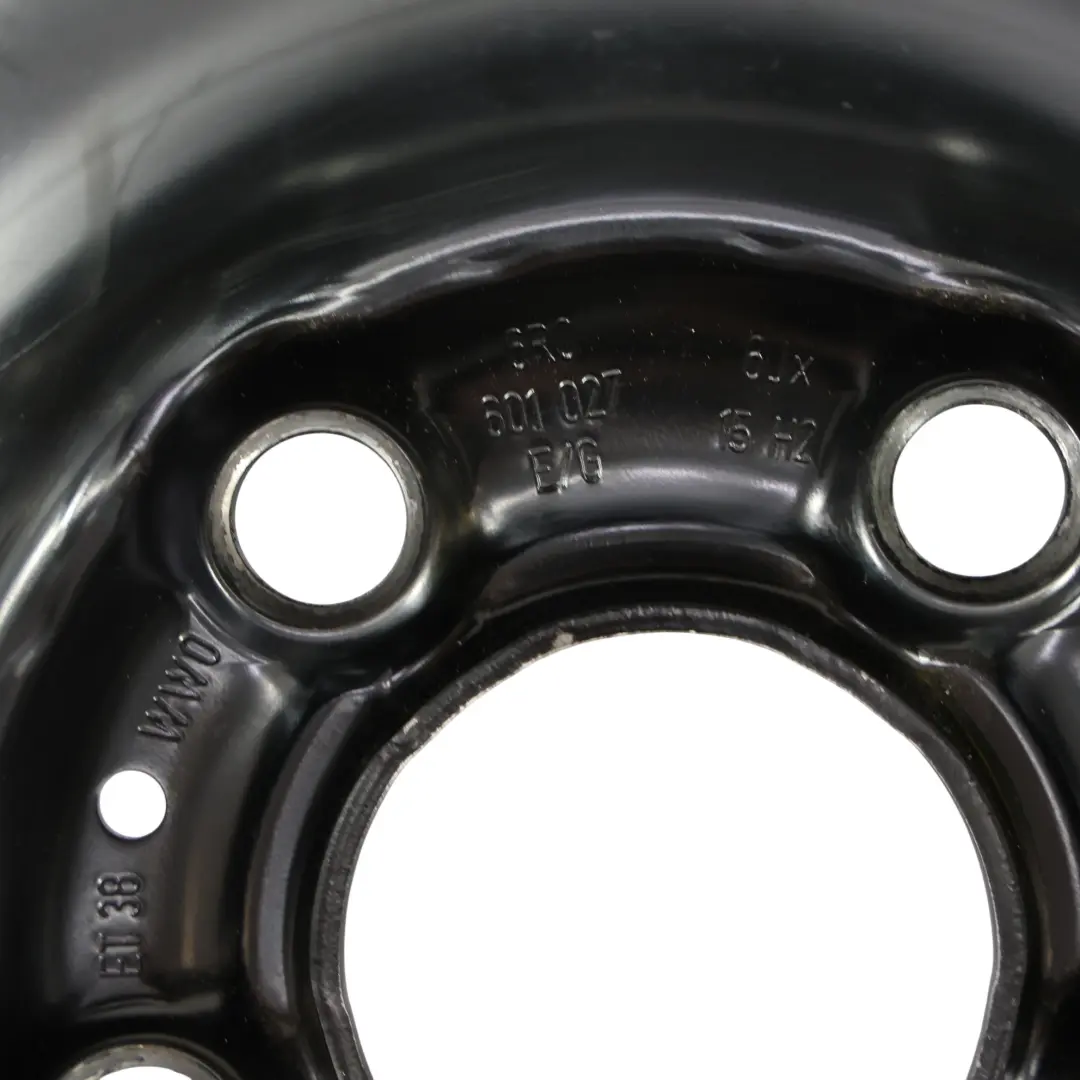 Mk5 6R Koło Zapasowe Stalowe R15 Opona 185/60 do Volkswagen Polo o numerze 6R0601027E Volkswagen Polo Mk5 6R Koło Zapasowe Stalowe R15 Opona 185/60 - SKU 6R0601027E-1 - Numer Części 6R0601027E