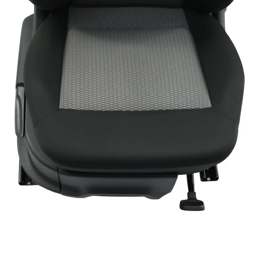Volkswagen Polo 6R Asiento Delantero Derecho Interior Tela Gris Negro - SKU 6R0881805EH - Número de pieza 6R0881805EH