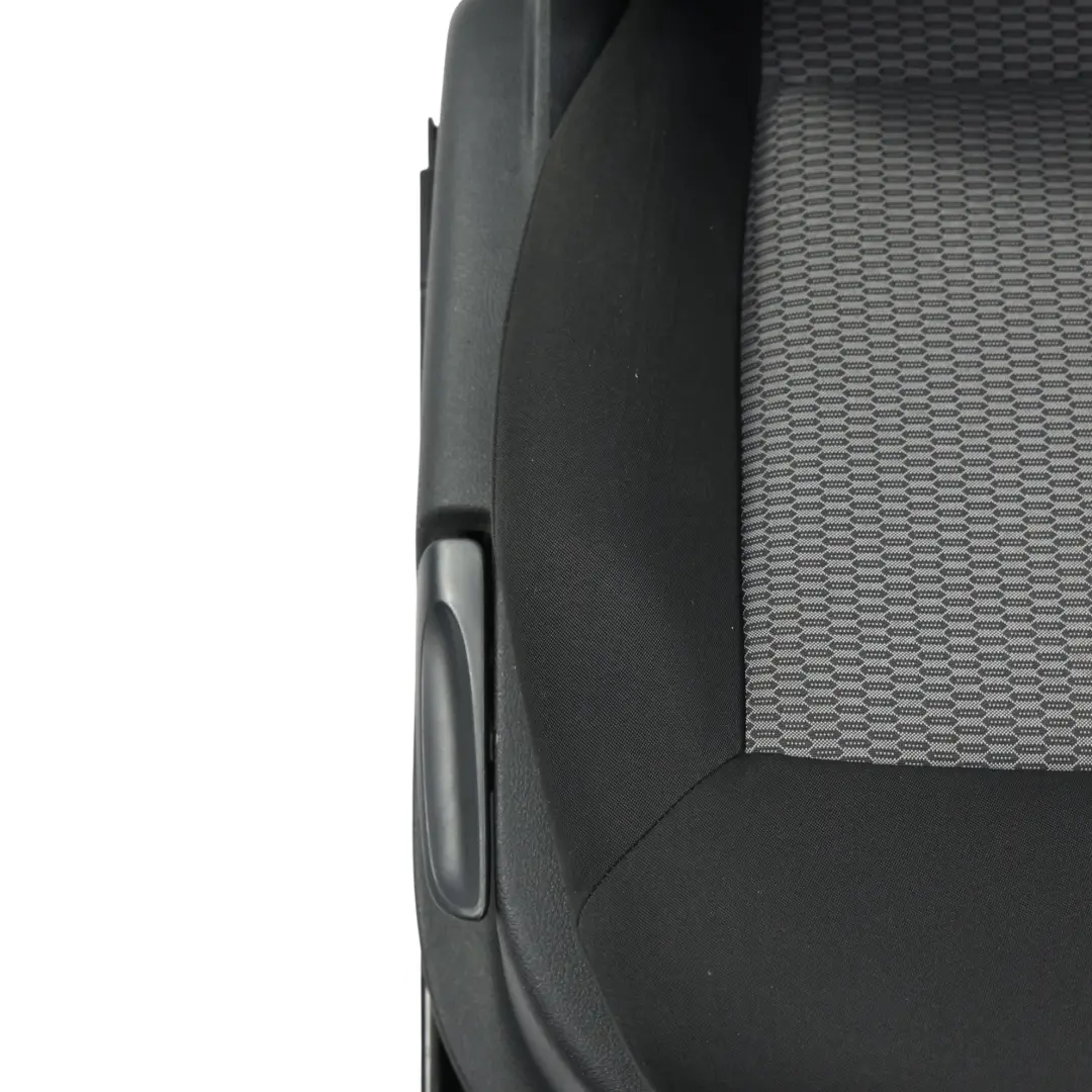 Front Right O/S Interior Fabric Grey Black to Volkswagen Polo 6R Seat with Part number 6R0881805EH Volkswagen Polo 6R Seat Front Right O/S Interior Fabric Grey Black - SKU 6R0881805EH - Part number 6R0881805EH