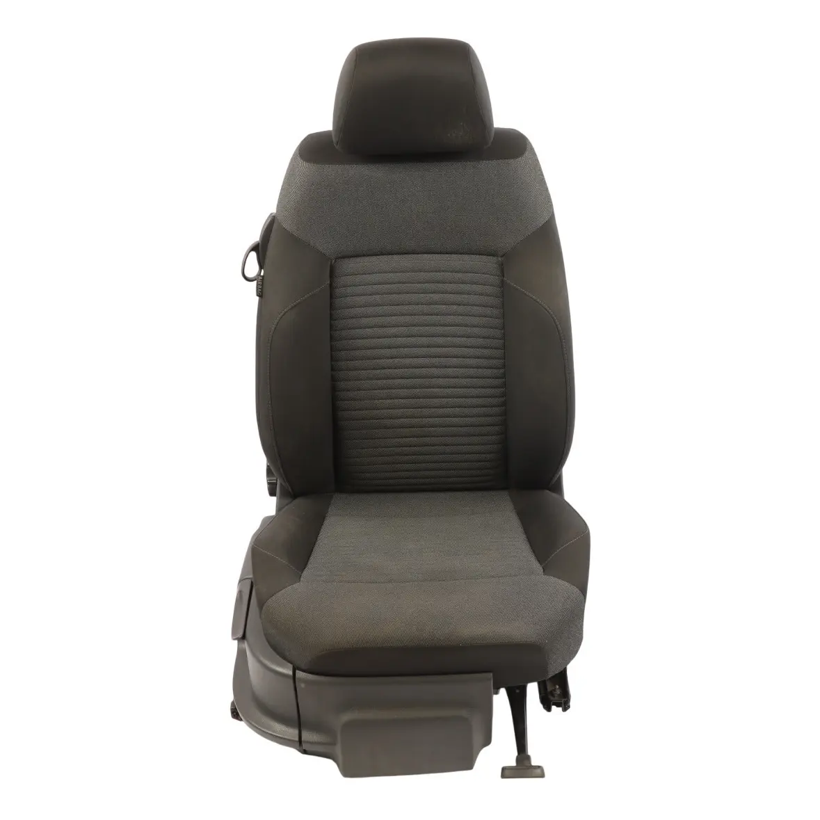 Volkswagen Polo 6R 3Dr Front Seat Right O/S Fabric Cloth Titan Black Interior