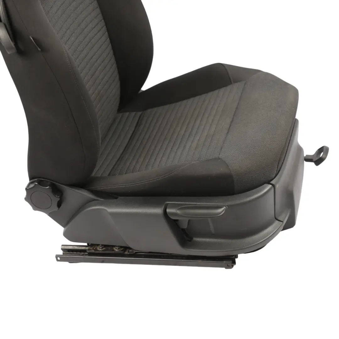 Volkswagen Polo 6R 3Dr Front Seat Right O/S Fabric Cloth Titan Black Interior - SKU 6R0881806DB-1 - Part number 6R0881806DB