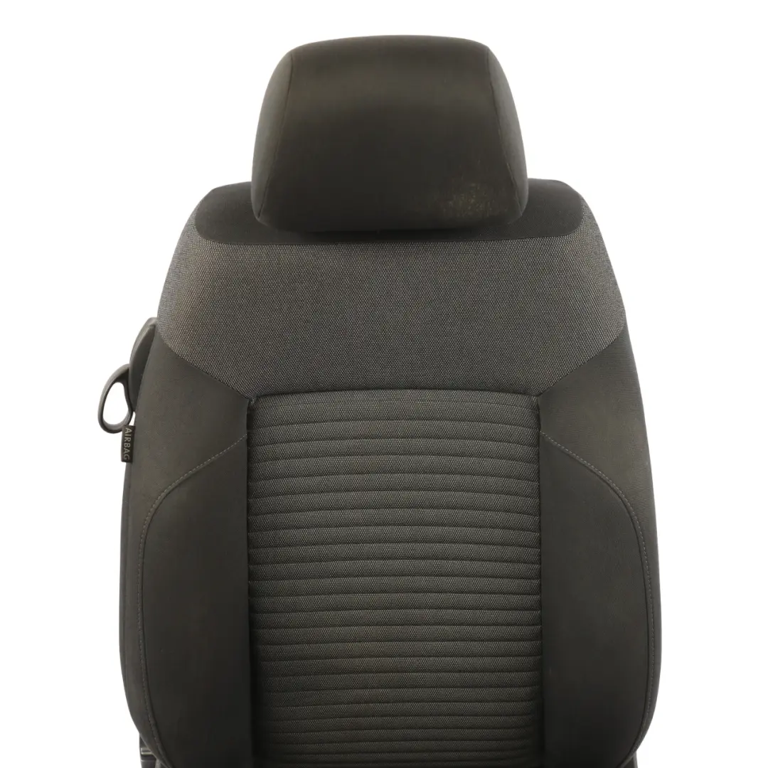 Volkswagen Polo 6R 3Dr Front Seat Right O/S Fabric Cloth Titan Black Interior - SKU 6R0881806DB-1 - Part number 6R0881806DB