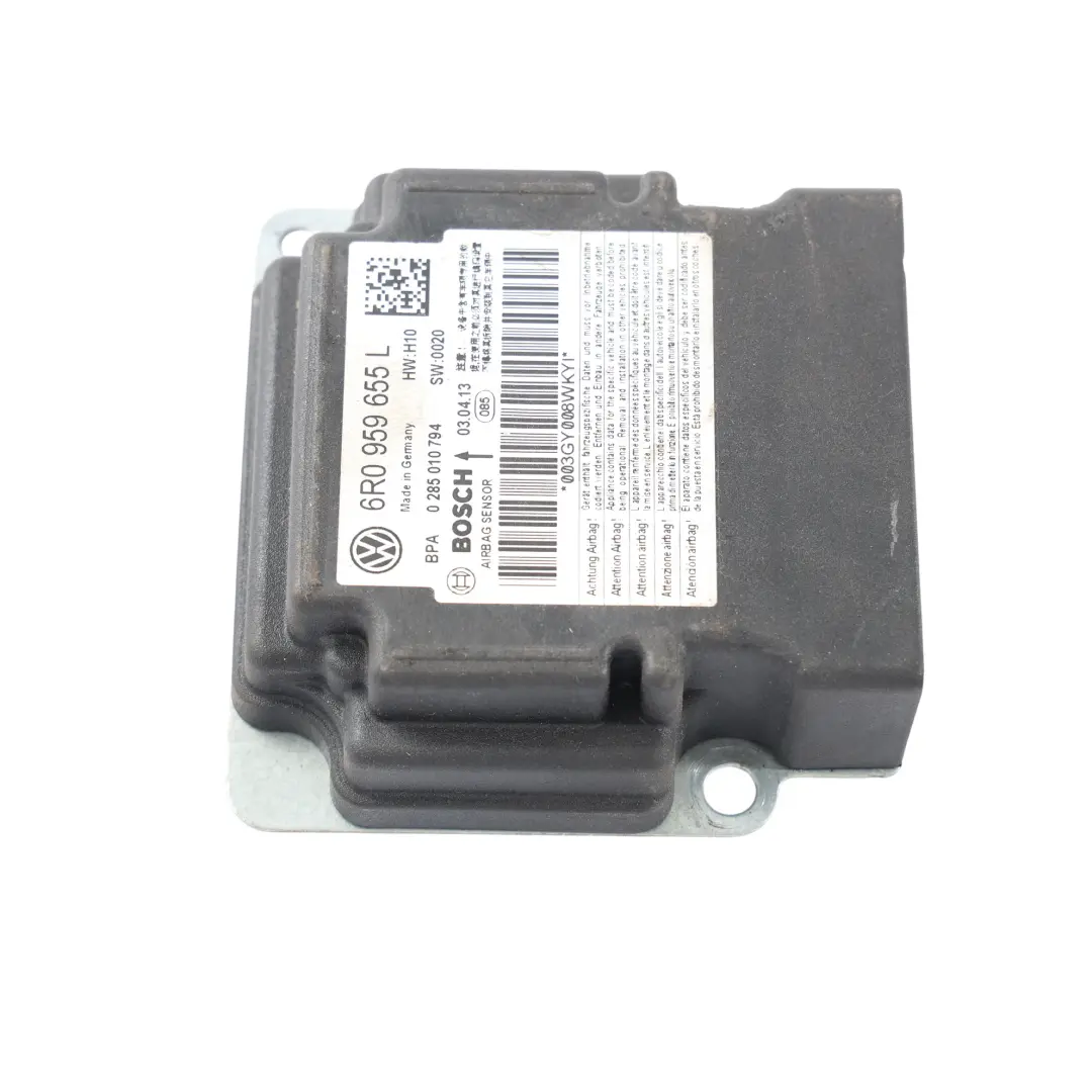 Skoda Fabia 5J VW Polo 6R Air Module Control Unit SRS - SKU 6R0959655L - Part number 6R0959655L