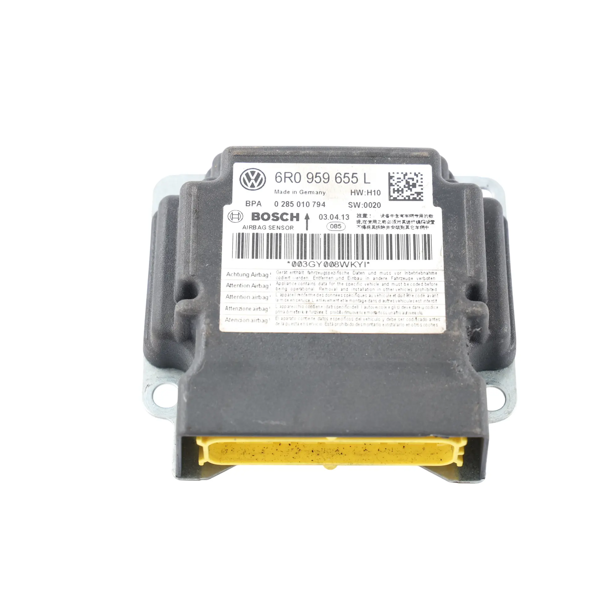 Skoda Fabia 5J VW Polo 6R Moduł Sterownika Airbag SRS 6R0959655L