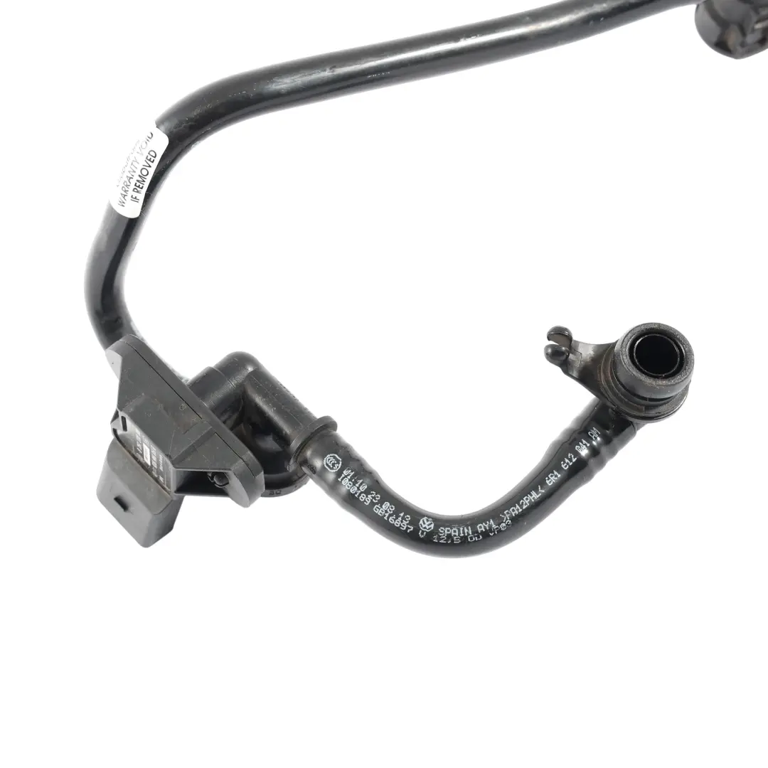 Audi A1 8X Brake Servo Vacuum Hose With Valve Sensor - SKU 6R1612041AM-2 - Part number 6R1612041AM