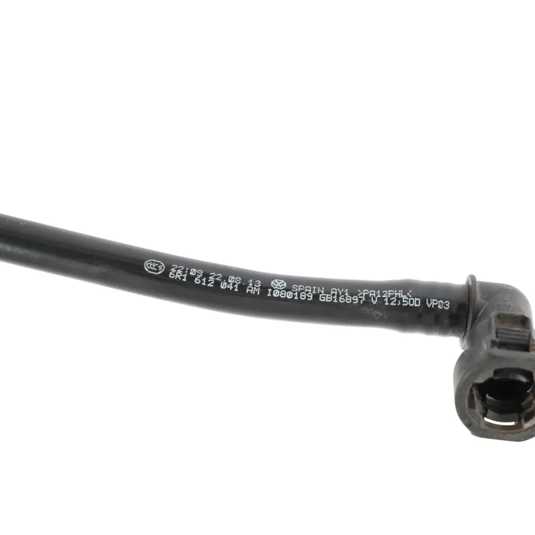 Audi A1 8X Brake Servo Vacuum Hose With Valve Sensor - SKU 6R1612041AM-2 - Part number 6R1612041AM