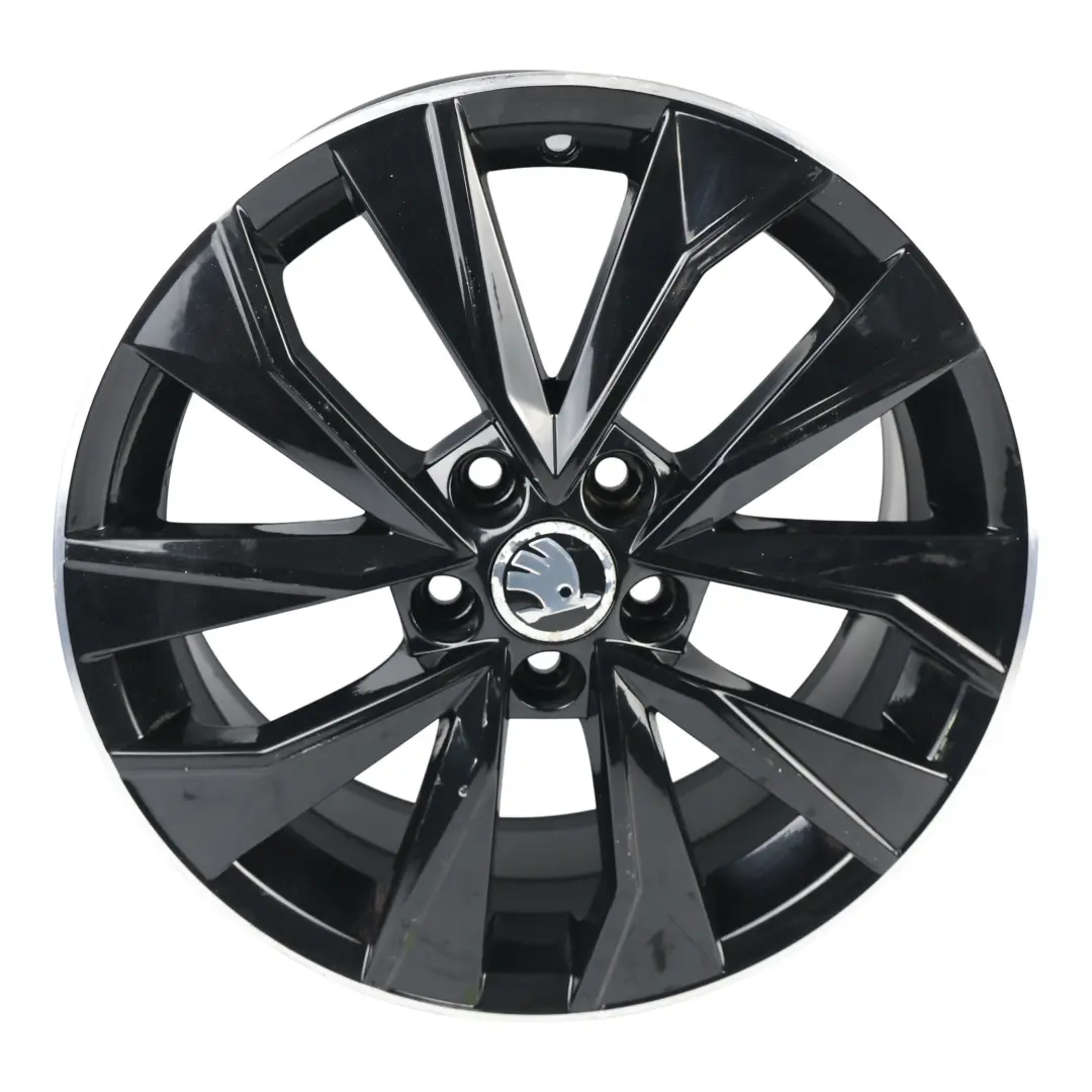 Llanta Aleación Negro 16" 7J ET:46 para Skoda Fabia Rapid con número de pieza 6V0601025G Skoda Fabia Rapid Llanta Aleación Negro 16" 7J ET:46 - SKU 6V0601025G-1 - Número de pieza 6V0601025G