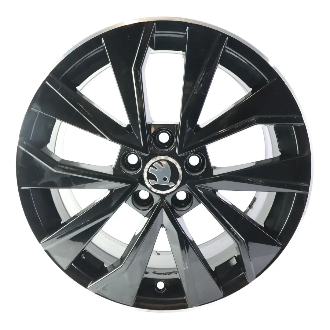 Skoda Fabia Rapid Llanta Aleación Negro 16" 7J ET:46 - SKU 6V0601025G-2 - Número de pieza 6V0601025G