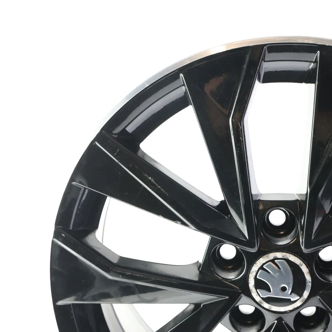 Llanta Aleación Negro 16" 7J ET:46 para Skoda Fabia Rapid con número de pieza 6V0601025G Skoda Fabia Rapid Llanta Aleación Negro 16" 7J ET:46 - SKU 6V0601025G-2 - Número de pieza 6V0601025G